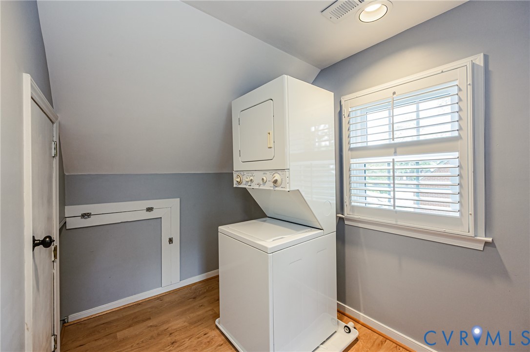 1312 Santa Rosa Road Henrico, VA 23229 - Photo 43 of 54 Laundry area featuring a stackable washer and drye