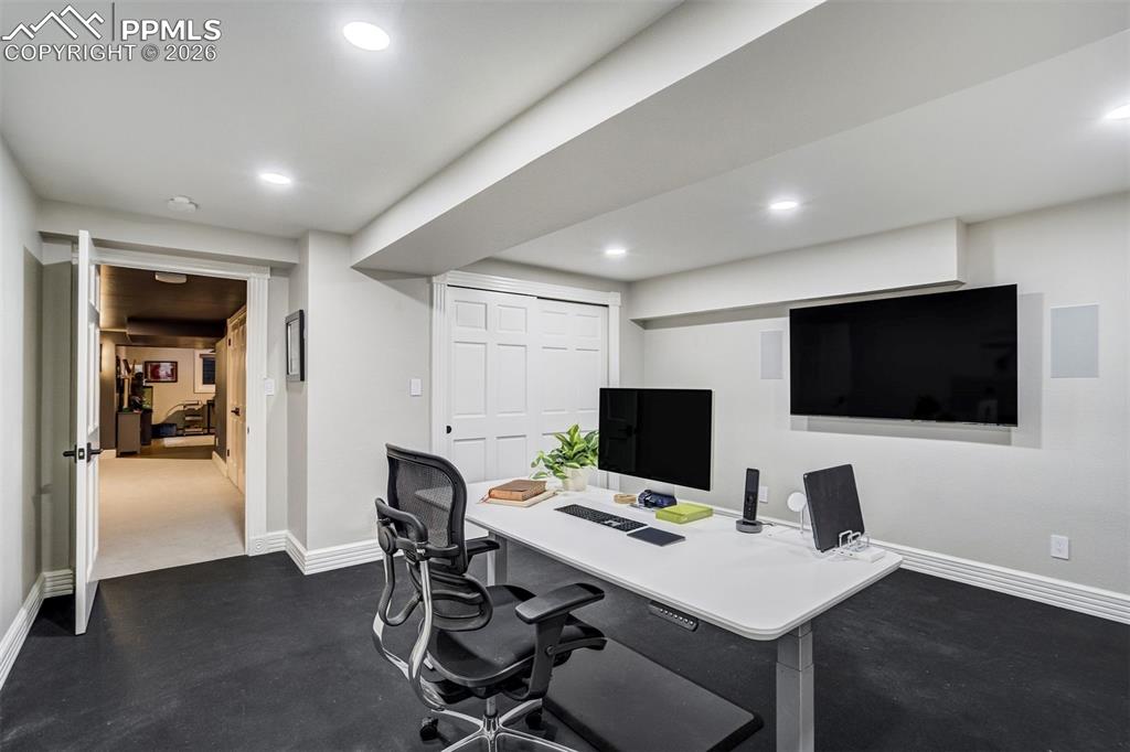 17 Pourtales Road Colorado Springs, CO 80906 - Photo 43 of 50 a view of a workspace with furniture