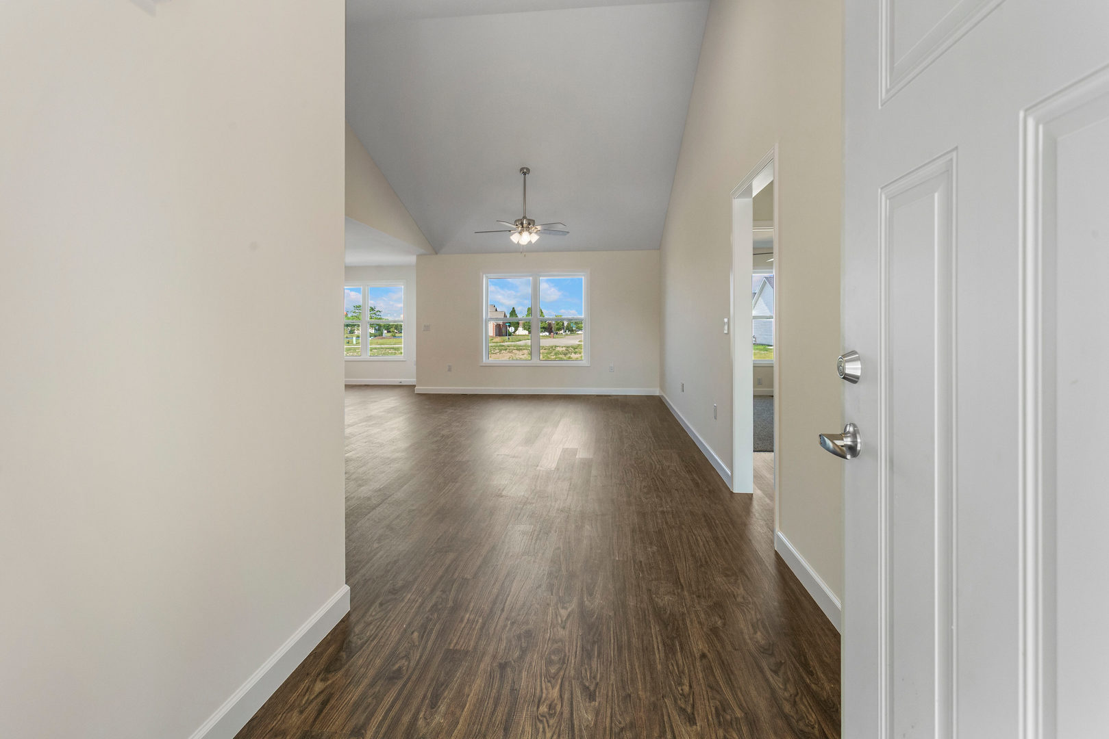 504 Patterson Drive Bloomington, IL 61701 - Photo 4 of 26 a view of an empty room and window