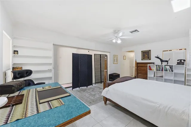 a outdoor space with furniture