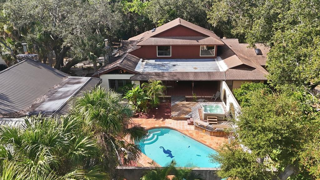 1066 Conover Street Port Charlotte, FL 33952 - Photo 73 of 80 an aerial view of a house with a yard