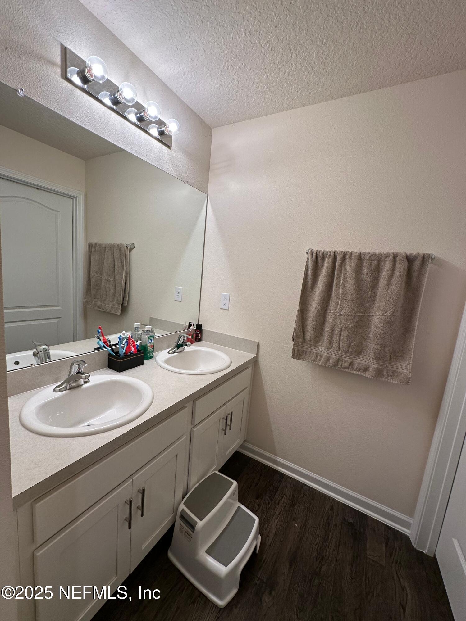 2062 Garrison Way Green Cove Springs Green Cove Springs, FL 32043 - Photo 34 of 56 a bathroom with a sink and a mirror