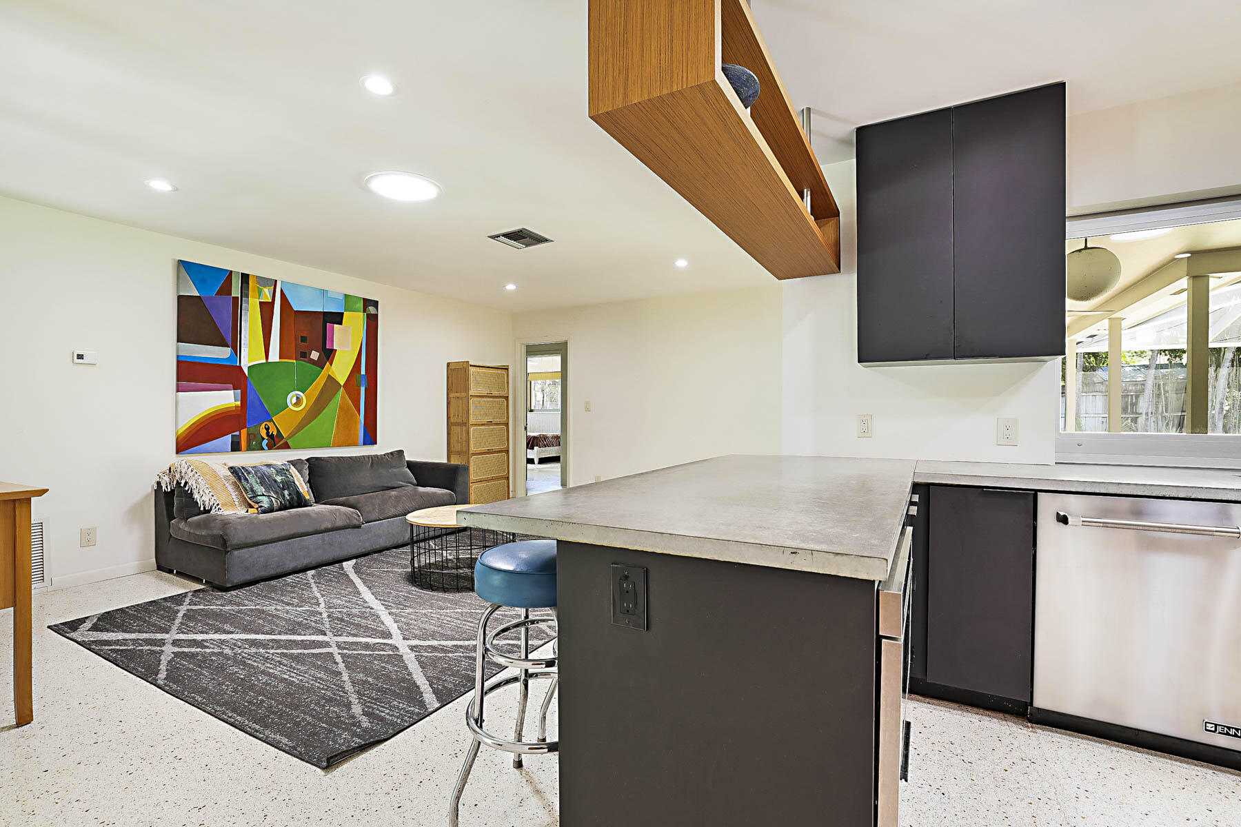400 Northwest 6th Avenue Boca Raton, FL 33432 - Photo 13 of 44 a living room with furniture and painting on the wall