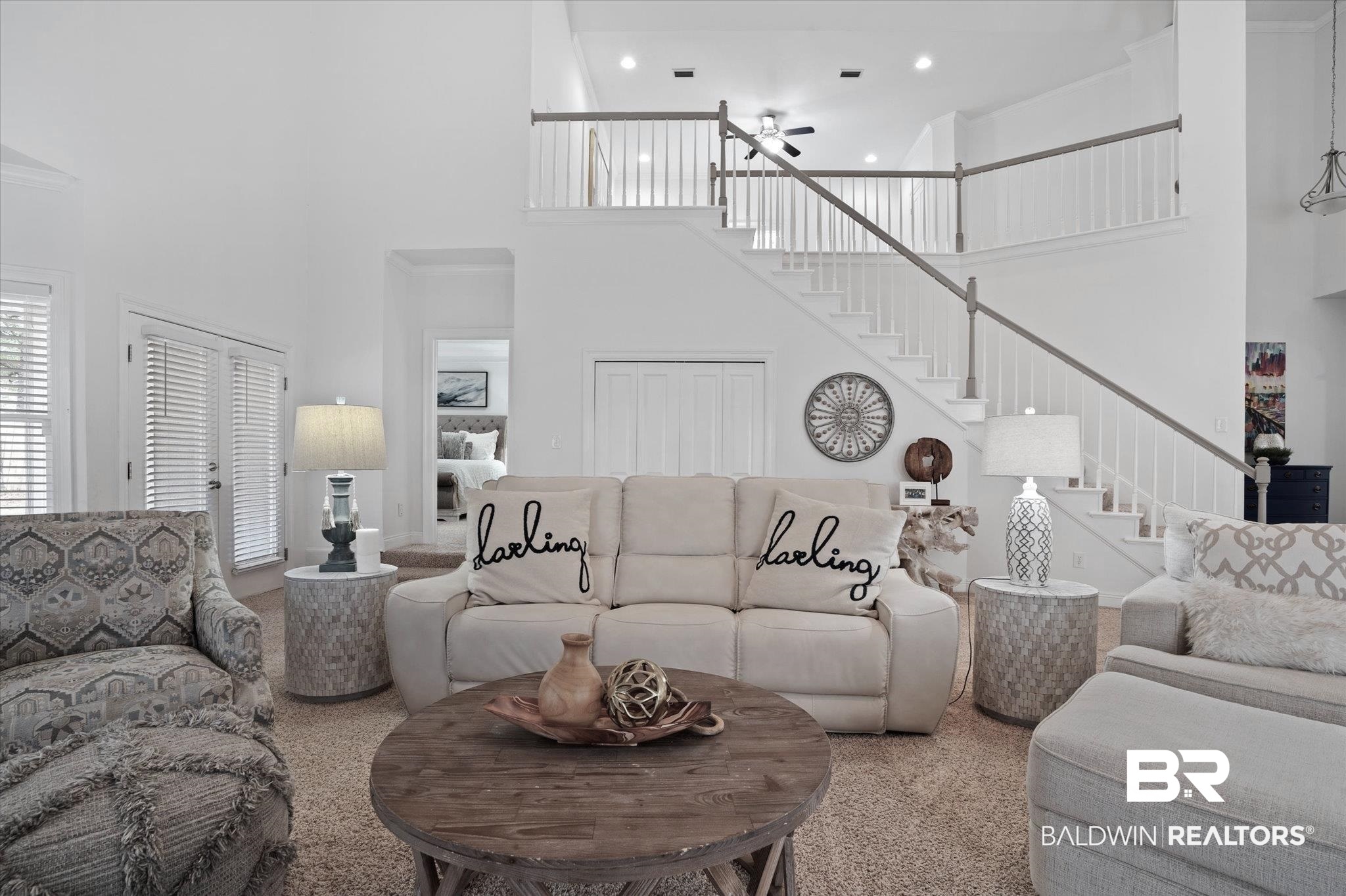 110 Chestnut Ridge Fairhope, AL 36532 - Photo 7 of 37 Living Room to Loft