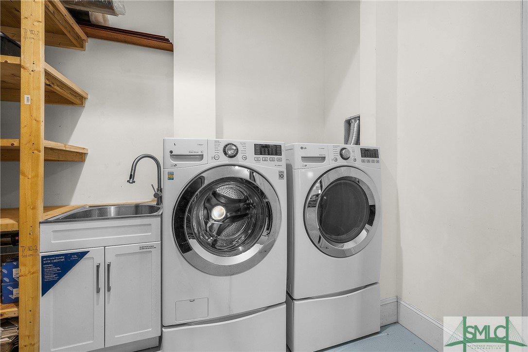 128 Grand View Drive Pooler, GA 31322 - Photo 23 of 50 Laundry (Garage)