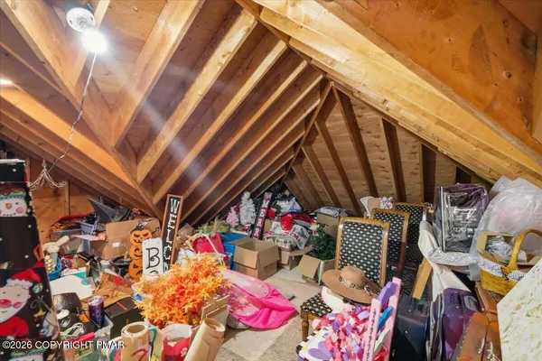 a view of storage and utility room