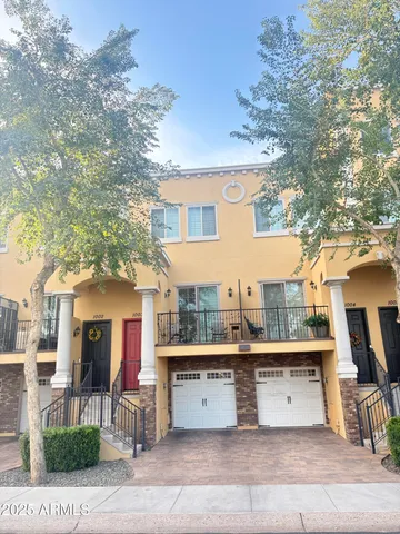 a view of a building with a outdoor space