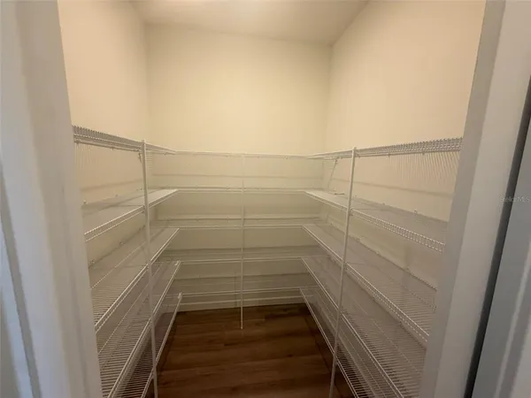 a view of storage and utility room