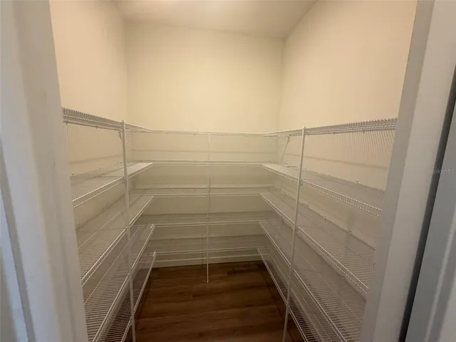 a view of storage and utility room