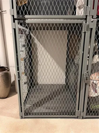 a view of a swimming pool with a yard