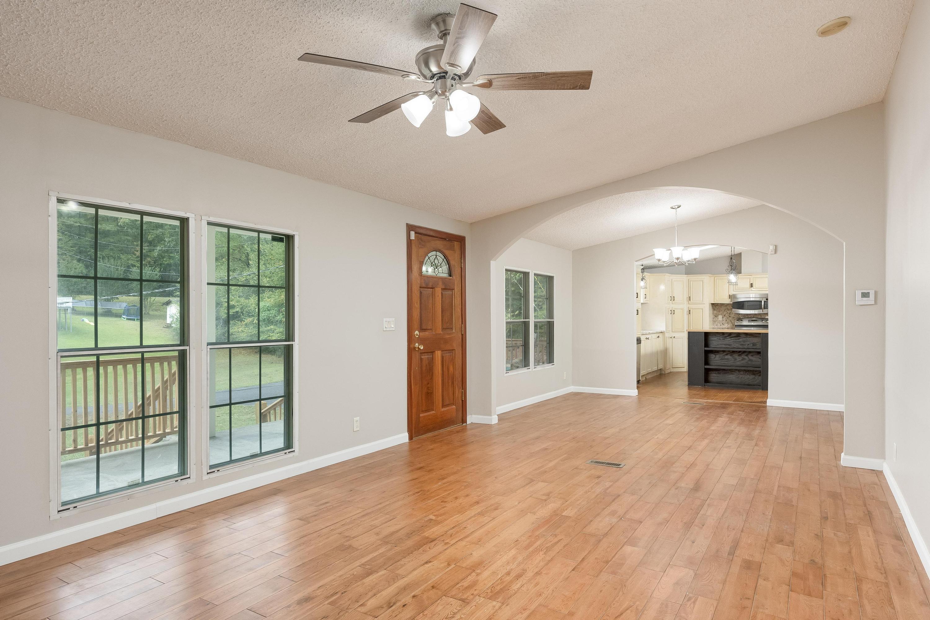 339 Oak Tree Road Ringgold, GA 30736 - Photo 5 of 31 Living Room - Dining Room - Kitchen