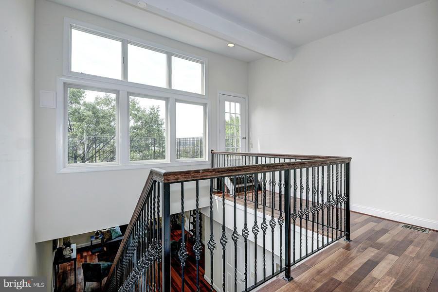 1424 L Street Southeast, Unit 302 Washington, DC 20003 - Photo 14 of 22 Landing with Access to Huge Deck