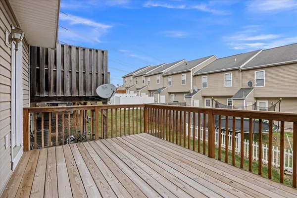 a view of a roof deck