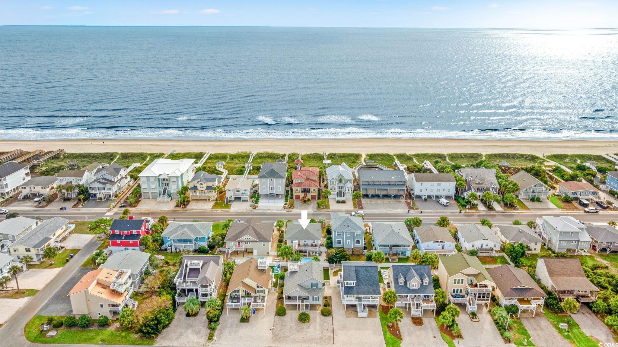 228 West First Street Ocean Isle Beach, NC 28469 - Photo 37 of 40 Drone / aerial view of unending shoreline