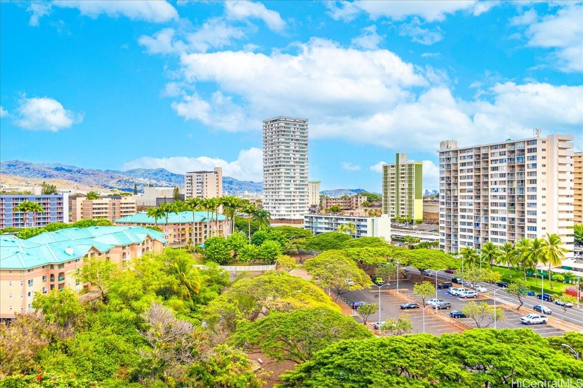 5333 Likini Street, Unit 1110 Honolulu, HI 96818 - Photo 13 of 25 a view of a city with tall buildings