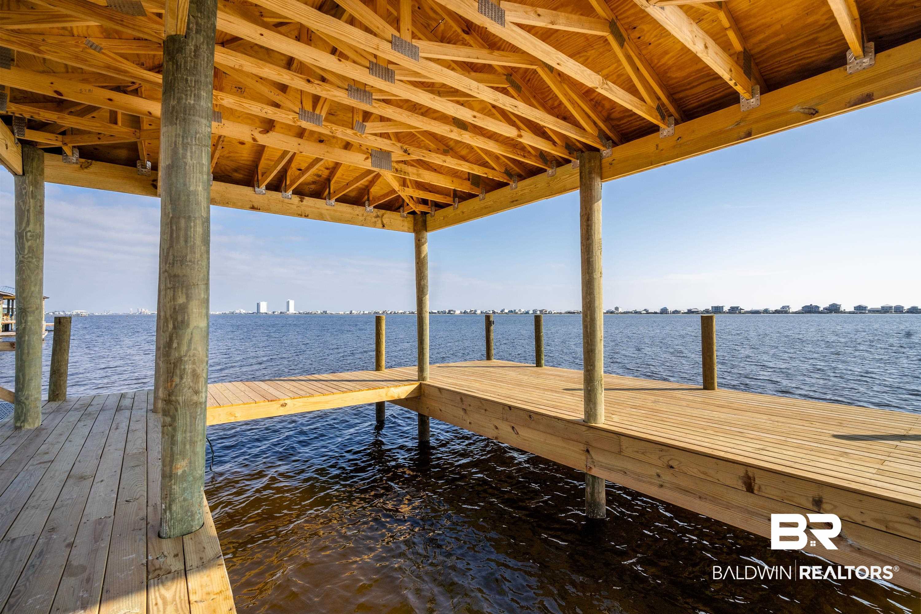 14686 State Highway Gulf Shores, AL 36542 - Photo 38 of 44 View of dock with a water view
