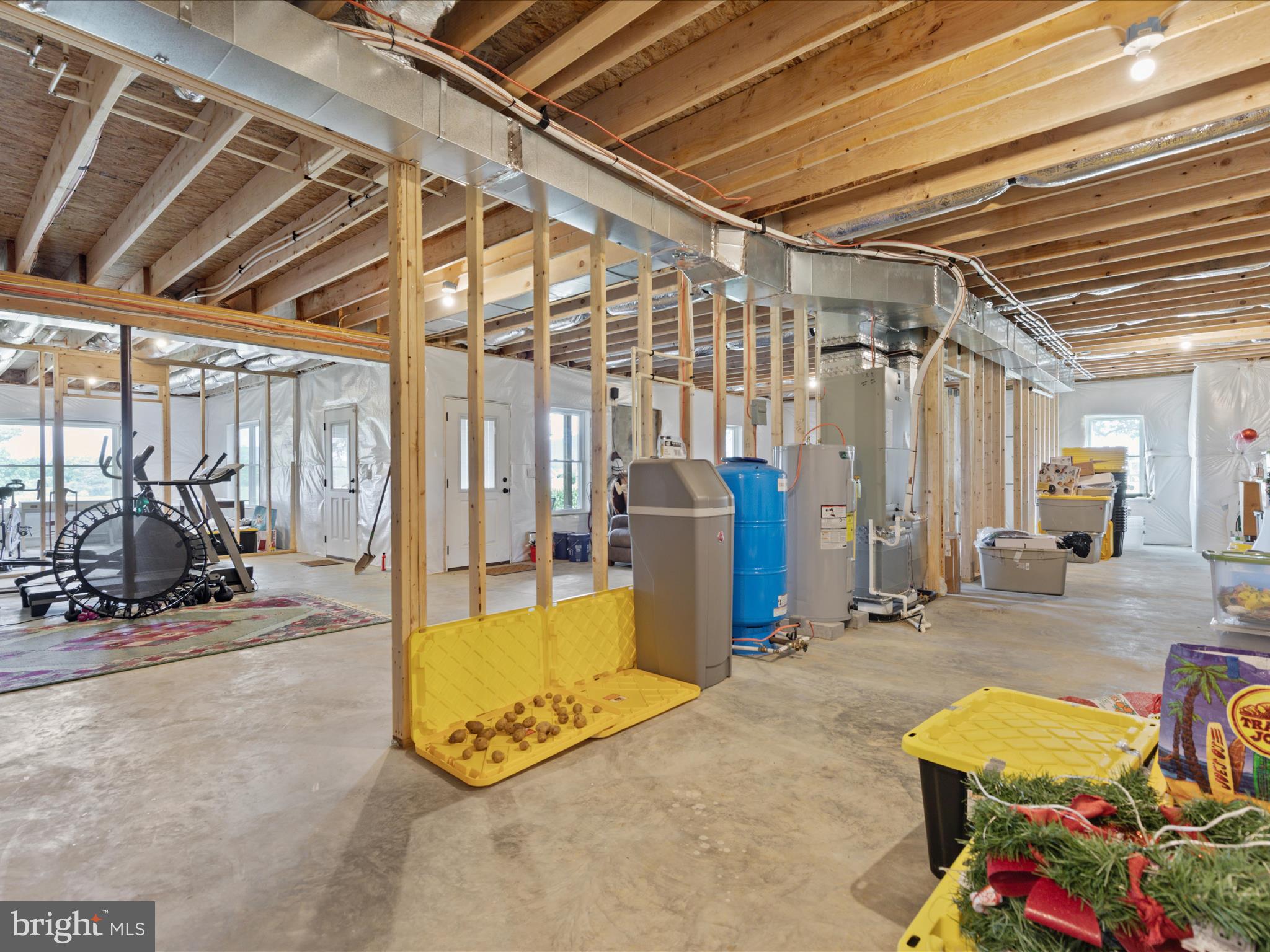 1857 Polk Road Edinburg, VA 22824 - Photo 27 of 55 unfinished basement