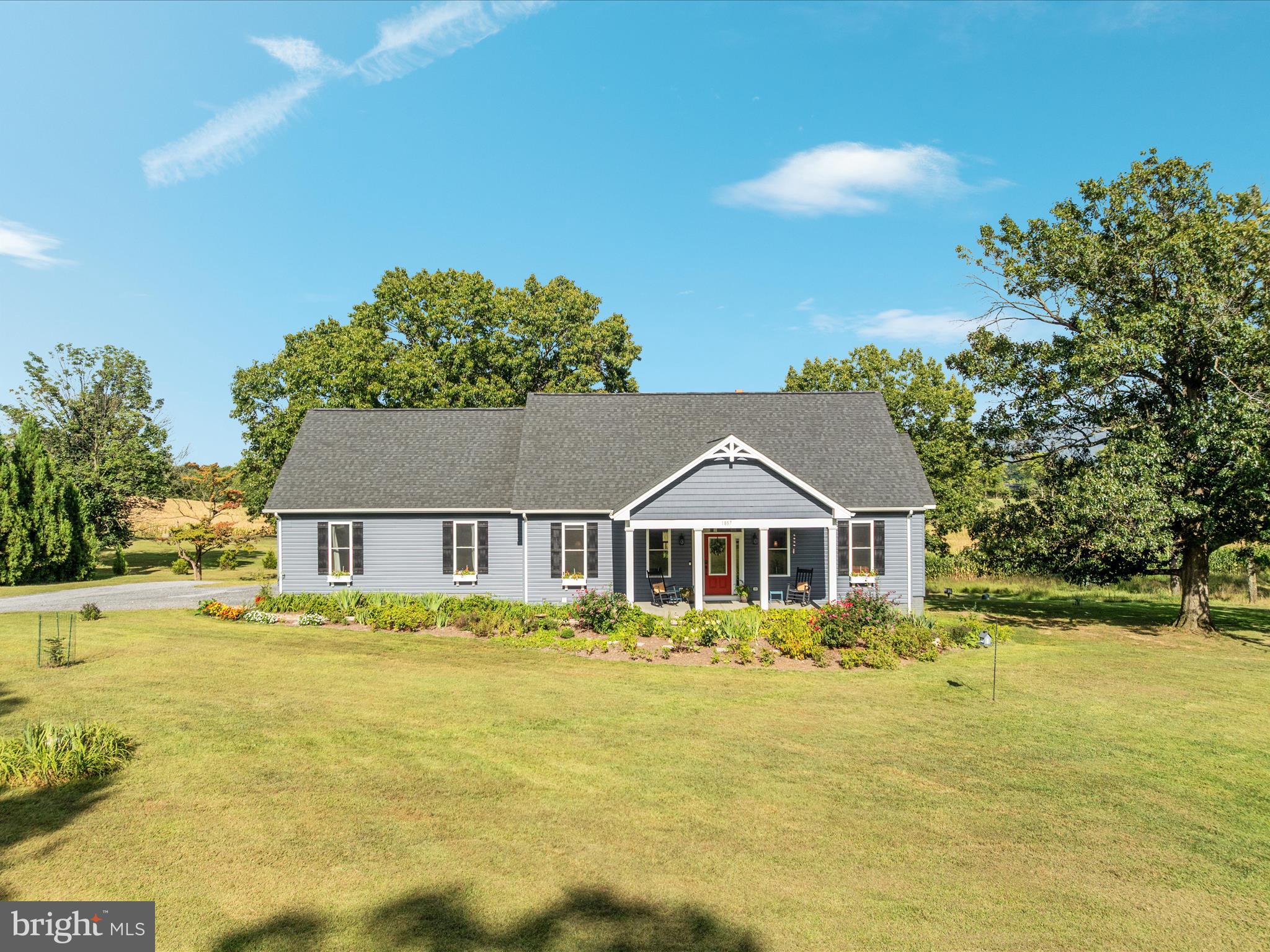 1857 Polk Road Edinburg, VA 22824 - Photo 41 of 55 a front view of a house with swimming pool