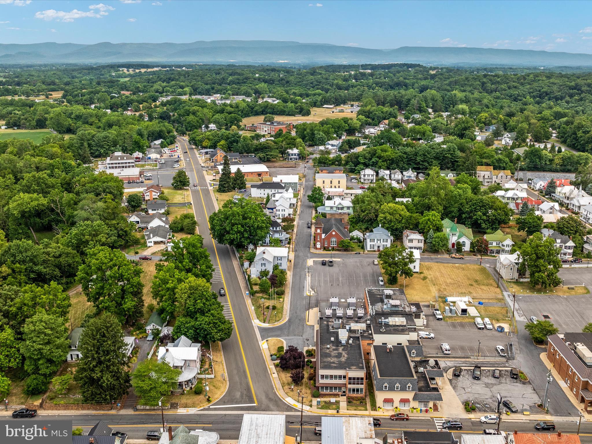 1857 Polk Road Edinburg, VA 22824 - Photo 48 of 55 an aerial view of residential houses with outdoor space