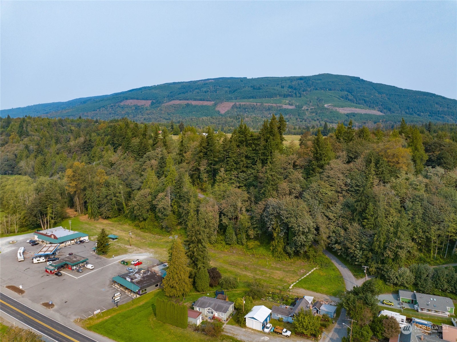 31434 Prevedell Road Sedro-Woolley, WA 98284 - Photo 9 of 17 a view of a lake with a mountain in the background