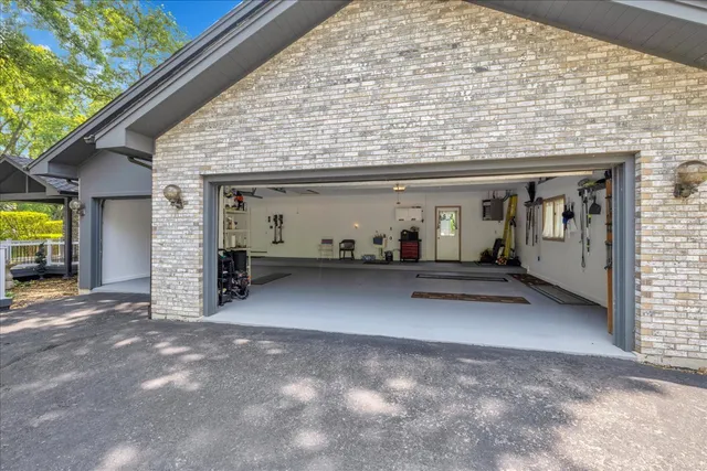 a view of an front door