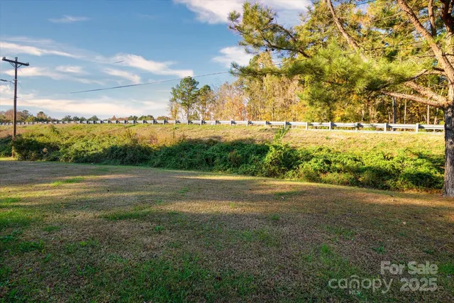 a view of an outdoor space with a lake view