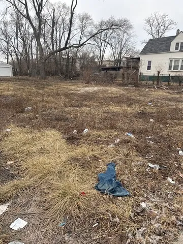 a backyard of a house