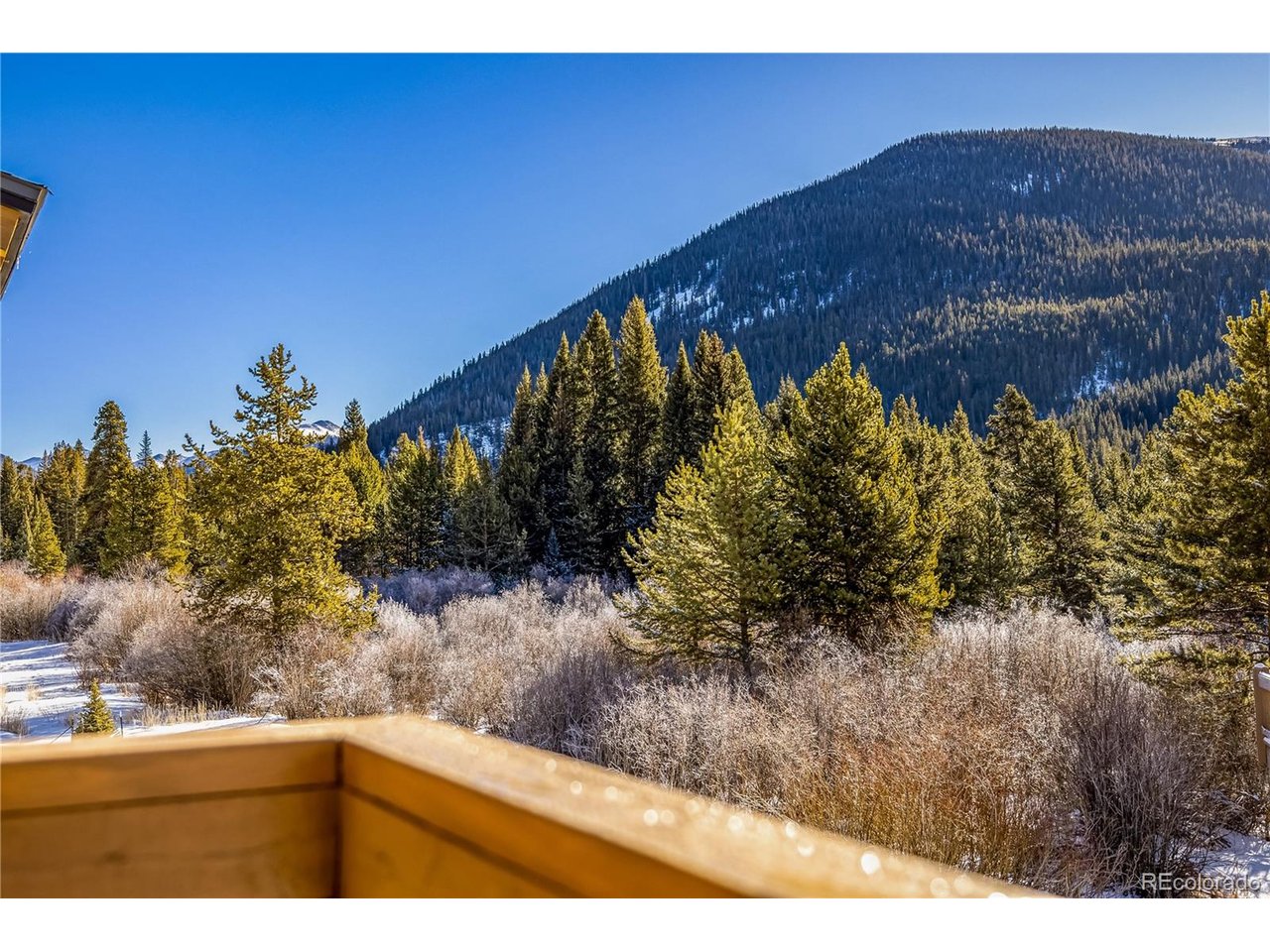 628 Montezuma Road, Unit 1 Keystone, CO 80435 - Photo 10 of 29 Deck views