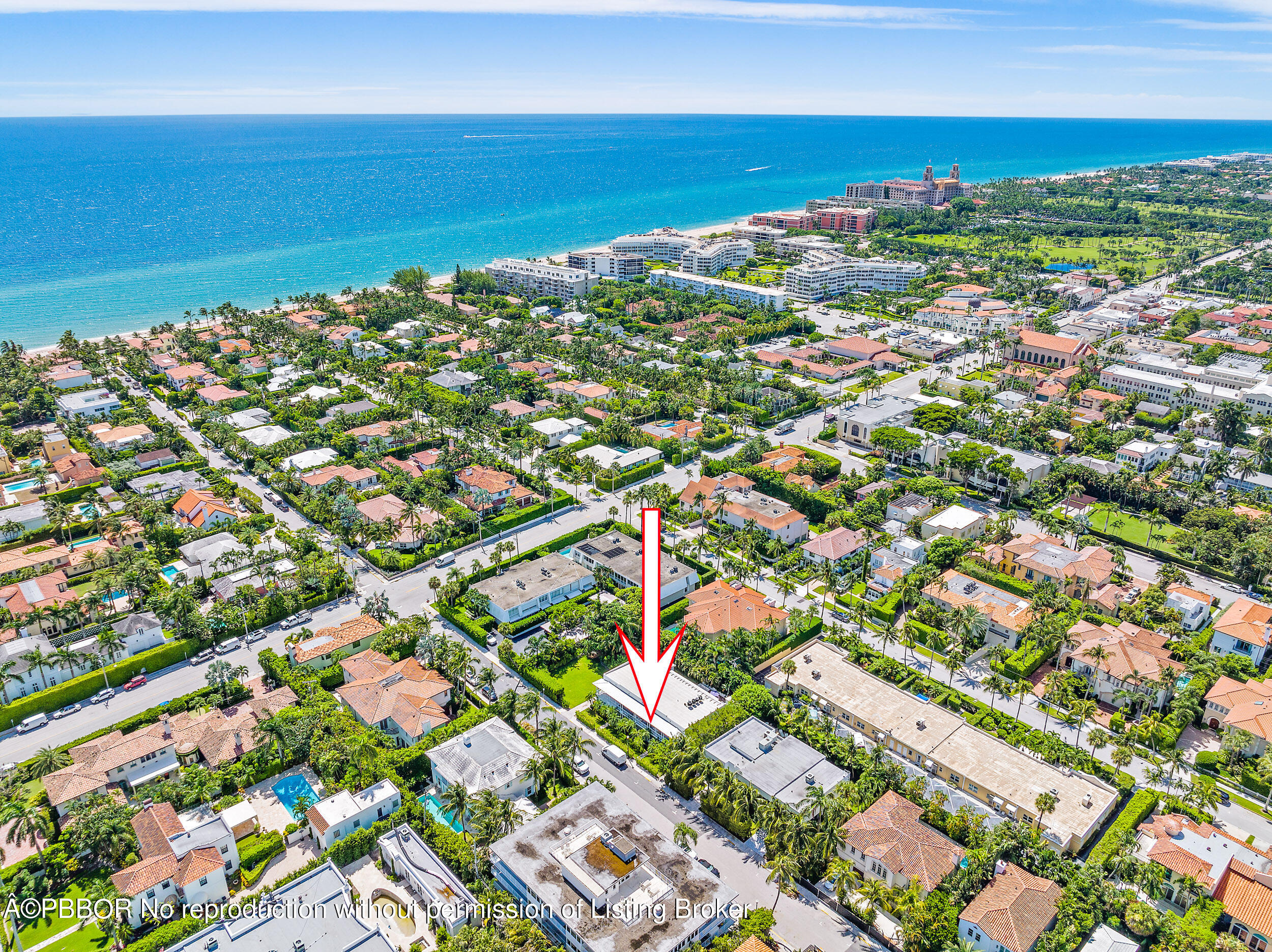 220 Atlantic Avenue, Unit 3 Palm Beach, FL 33480 - Photo 34 of 36 a view of city and ocean