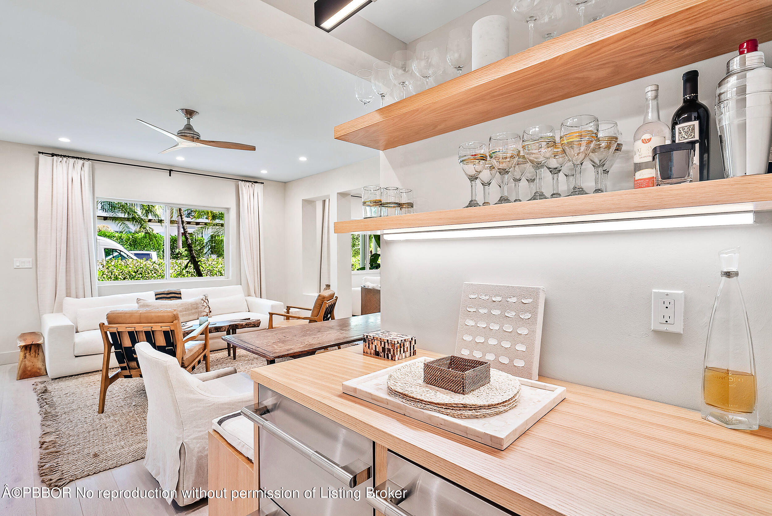 220 Atlantic Avenue, Unit 3 Palm Beach, FL 33480 - Photo 5 of 36 a dining room with furniture and window