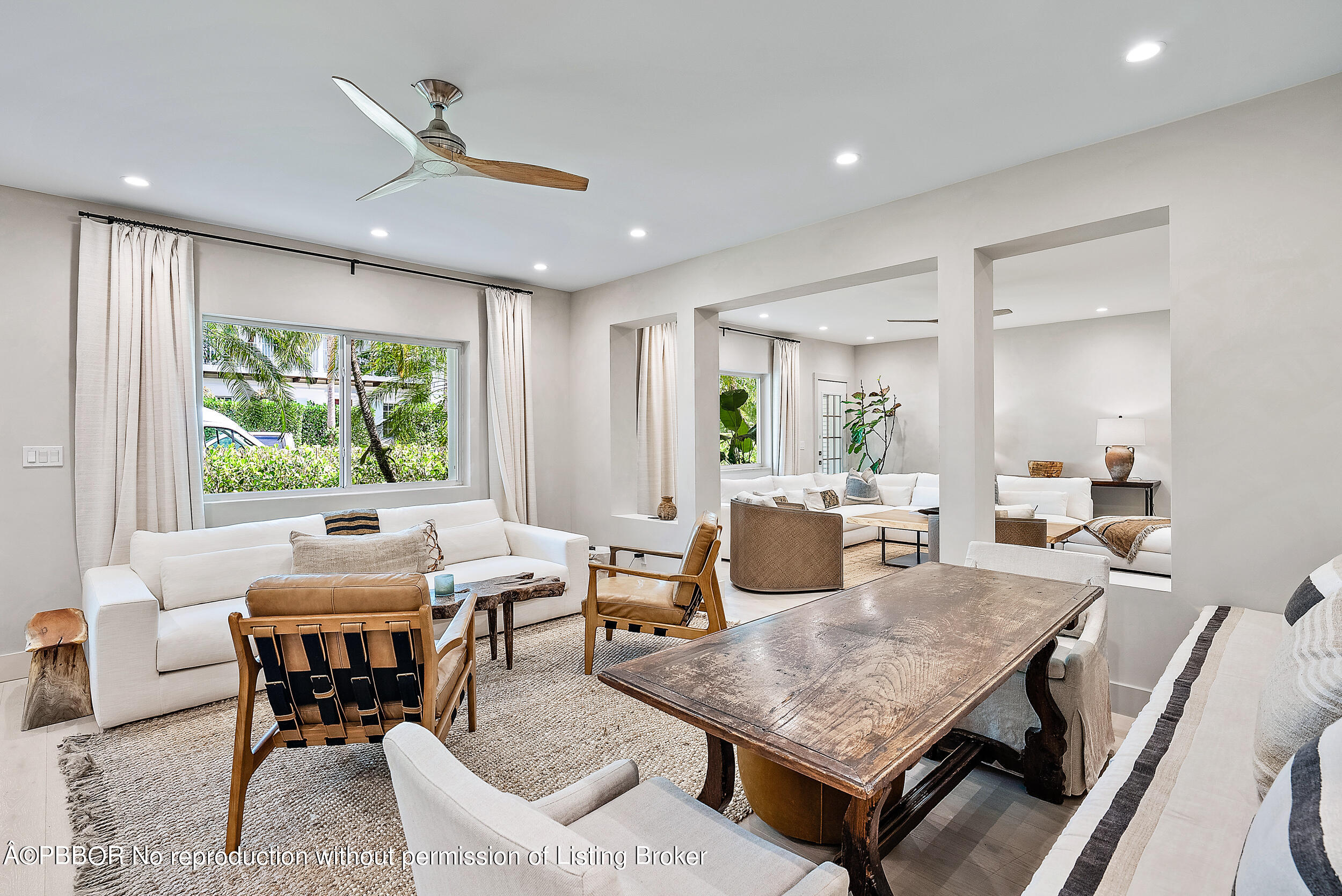 220 Atlantic Avenue, Unit 3 Palm Beach, FL 33480 - Photo 6 of 36 a dining room with furniture and window
