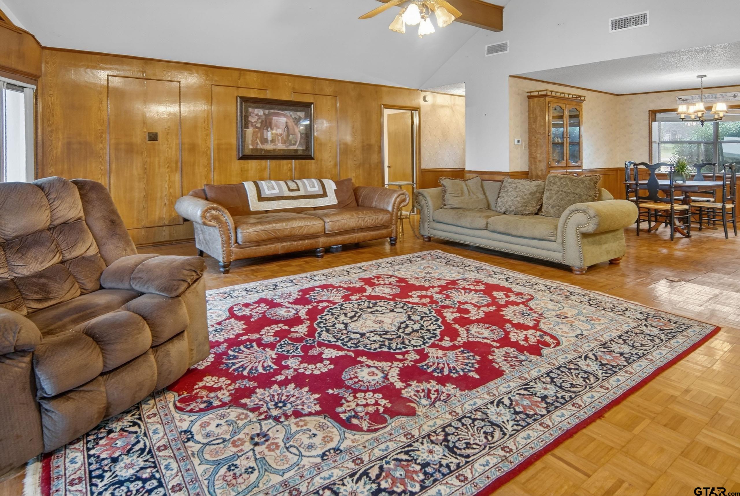 520 County Road 3445 Emory, TX 75440 - Photo 14 of 31 a living room with furniture and a rug