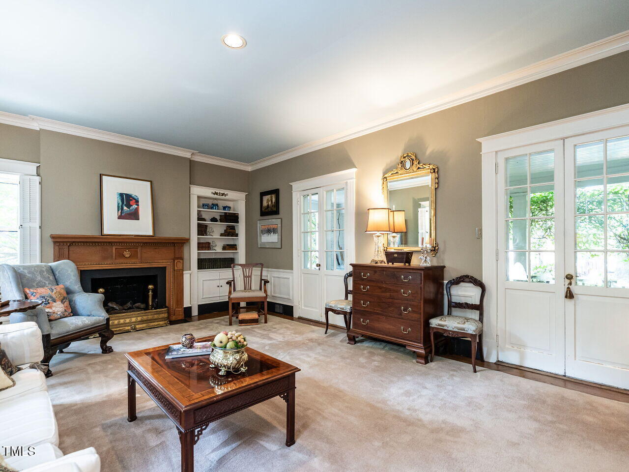1512 St Marys Street Raleigh, NC 27608 - Photo 13 of 45 Living Room opens out to this...