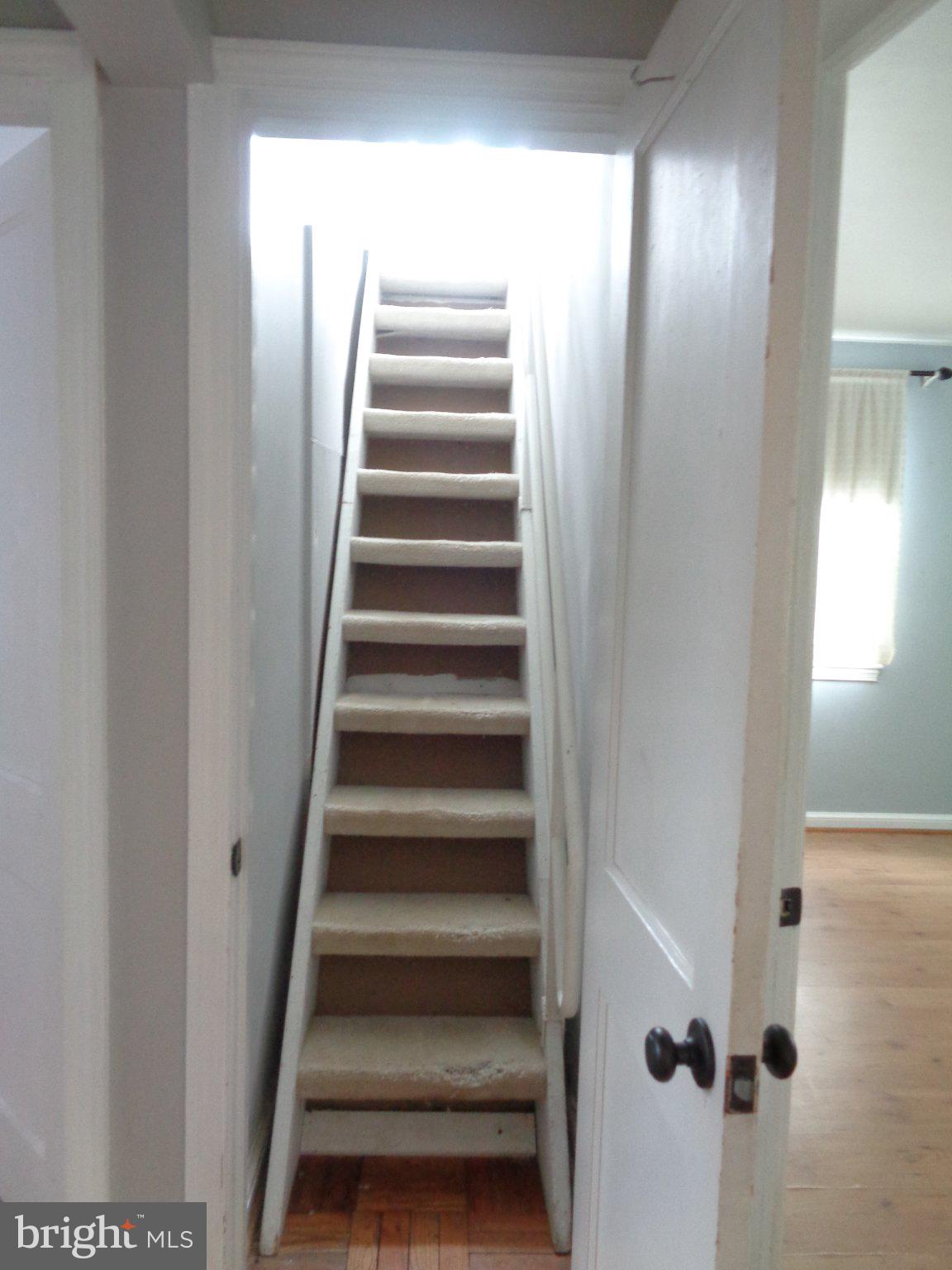 3104 Parker Avenue Silver Spring, MD 20902 - Photo 19 of 32 a view of staircase with white walls
