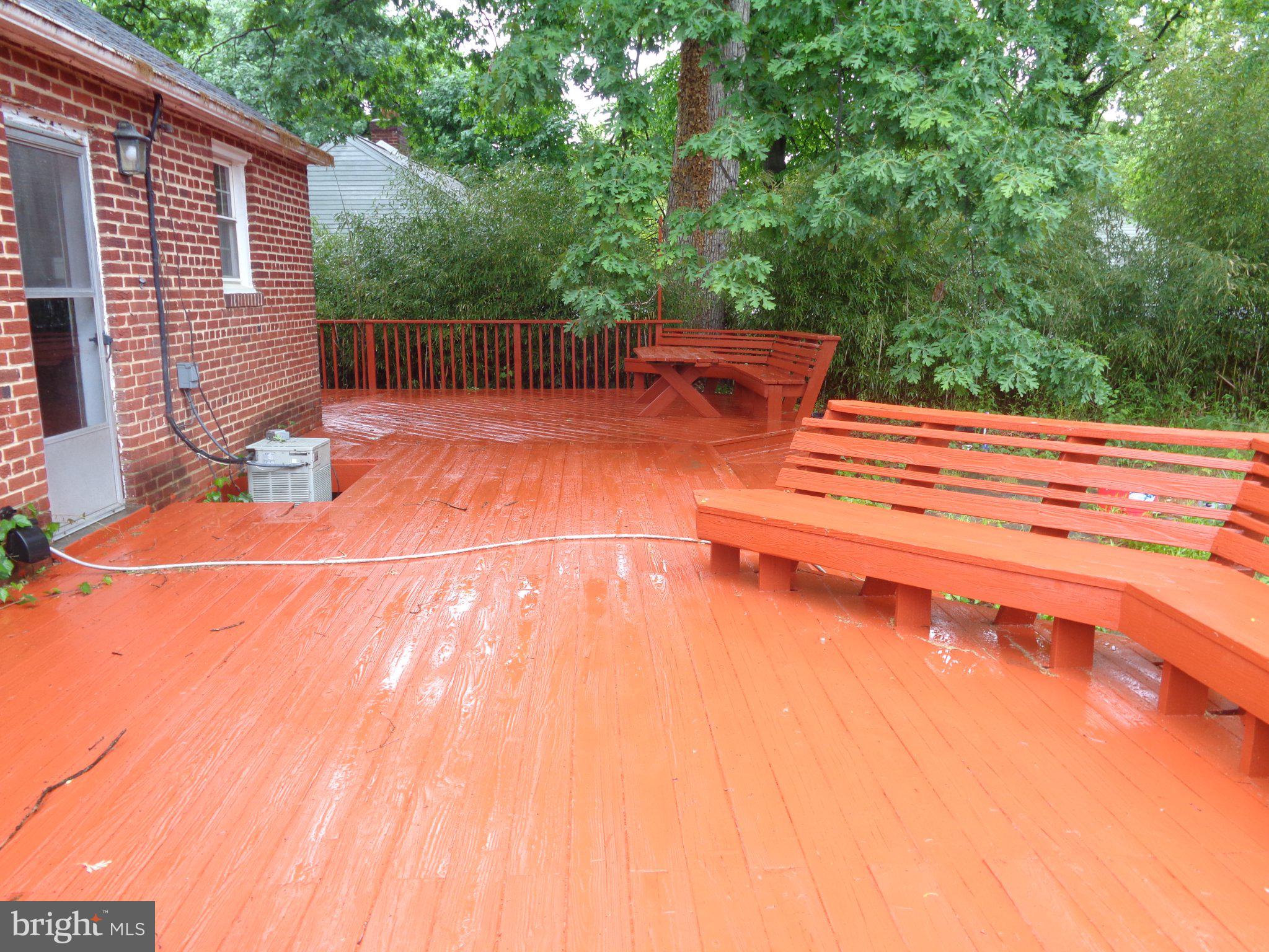 3104 Parker Avenue Silver Spring, MD 20902 - Photo 29 of 32 a backyard of a house with table and chairs