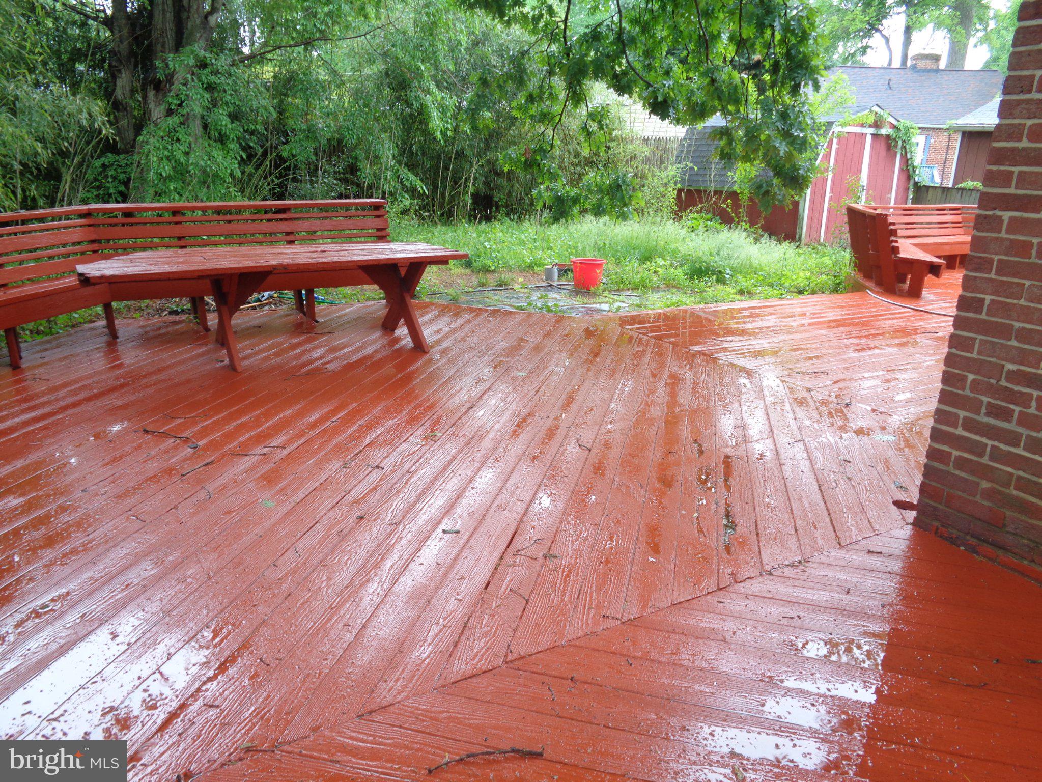 3104 Parker Avenue Silver Spring, MD 20902 - Photo 32 of 32 a backyard of a house with table and chairs