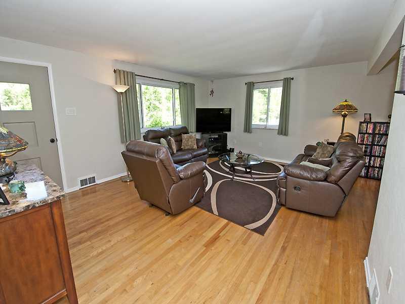 108 Patterson Road Finleyville, PA 15332 - Photo 10 of 23 Living Room. View From Hallway of The Spacious Living Room. Door Leads to The Front Porch.