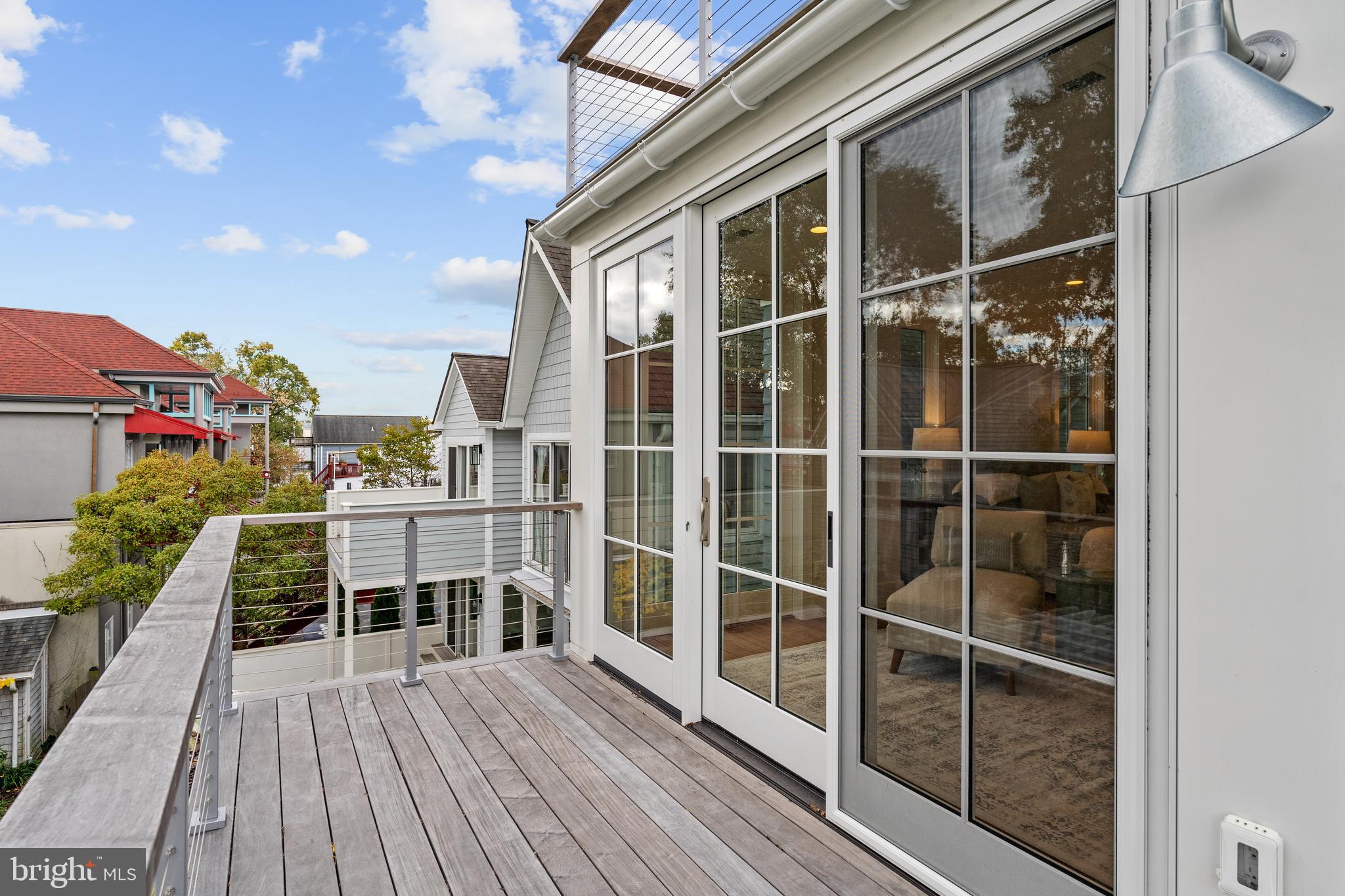 35 Eastern Avenue Annapolis, MD 21403 - Photo 27 of 35 Primary Bedroom Balcony