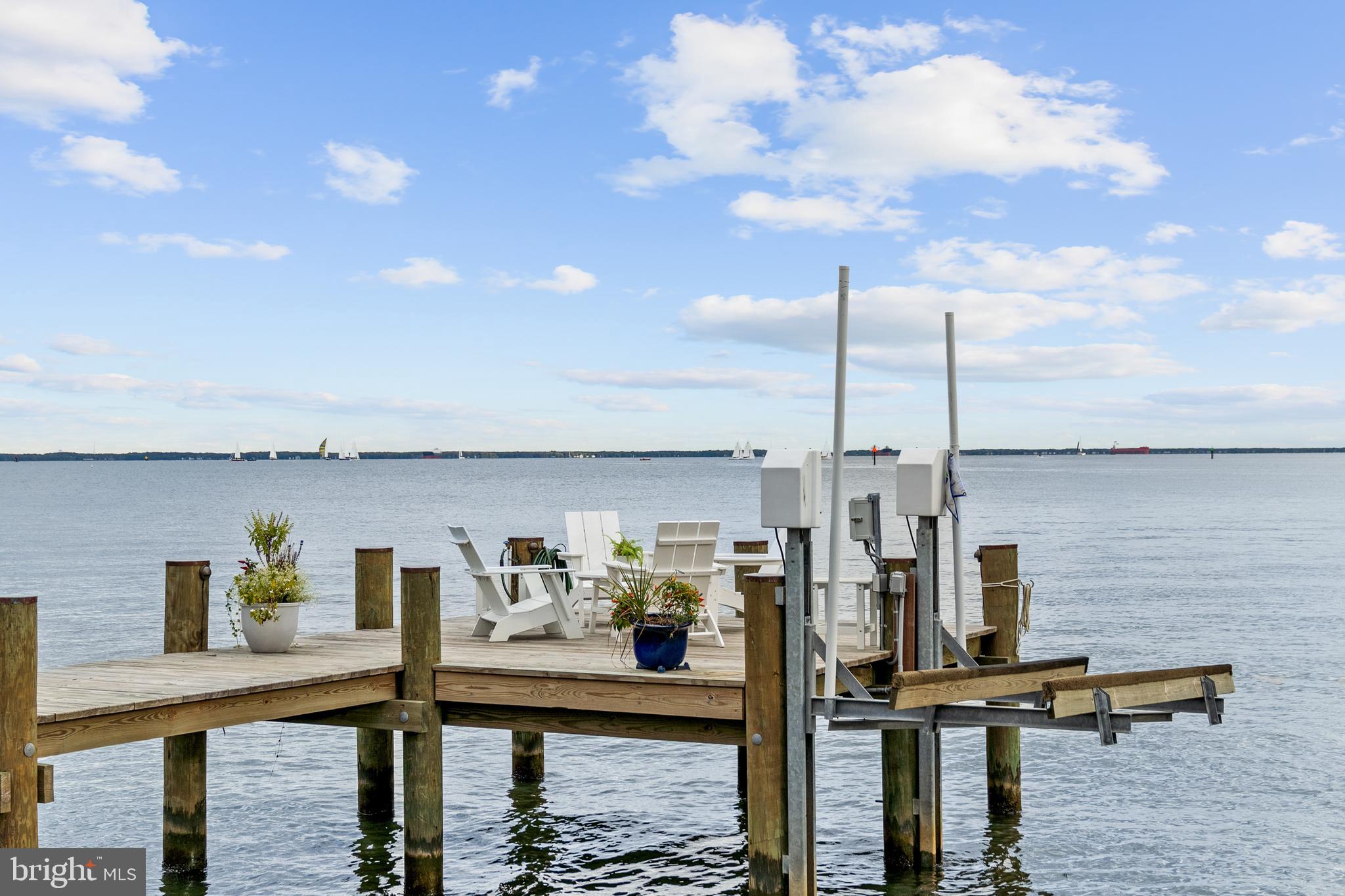 35 Eastern Avenue Annapolis, MD 21403 - Photo 34 of 35 Brand New Pier w/ Lift