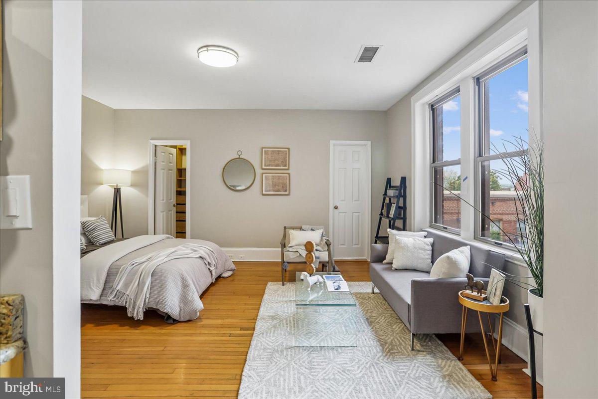 2129 Florida Avenue Northwest, Unit 407 Washington, DC 20008 - Photo 11 of 46 Bright and airy modern bedroom retreat.