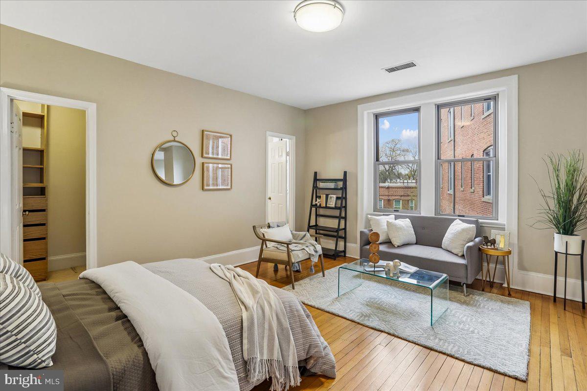 2129 Florida Avenue Northwest, Unit 407 Washington, DC 20008 - Photo 12 of 46 Bright and inviting bedroom retreat.