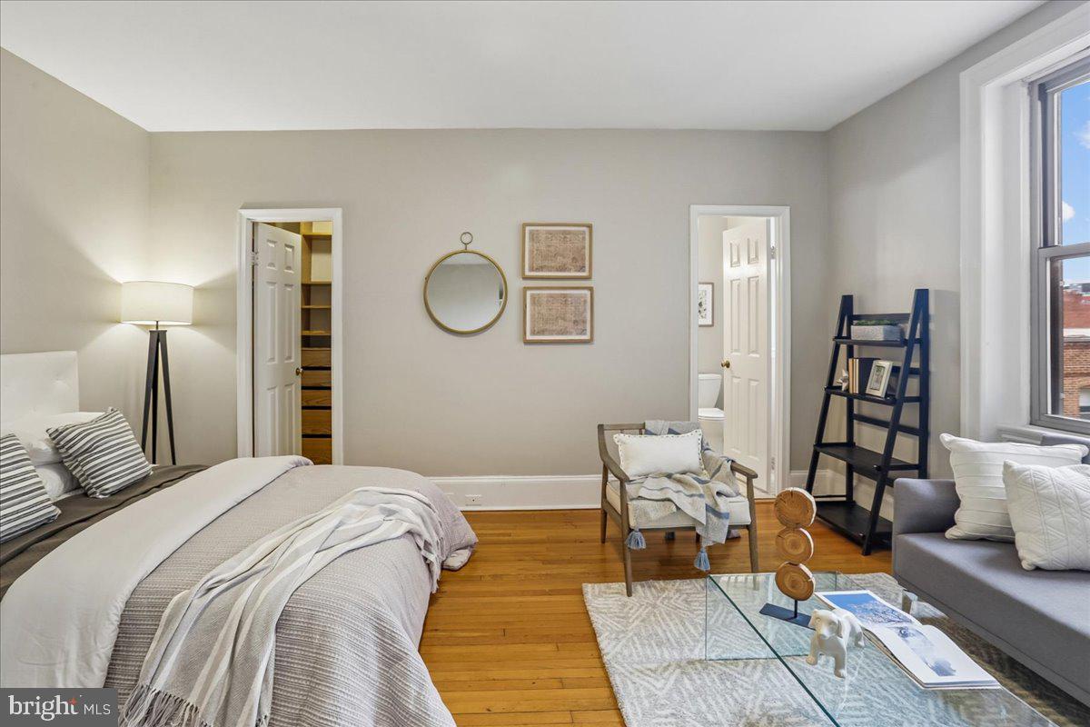 2129 Florida Avenue Northwest, Unit 407 Washington, DC 20008 - Photo 22 of 46 Serene bedroom with natural light.