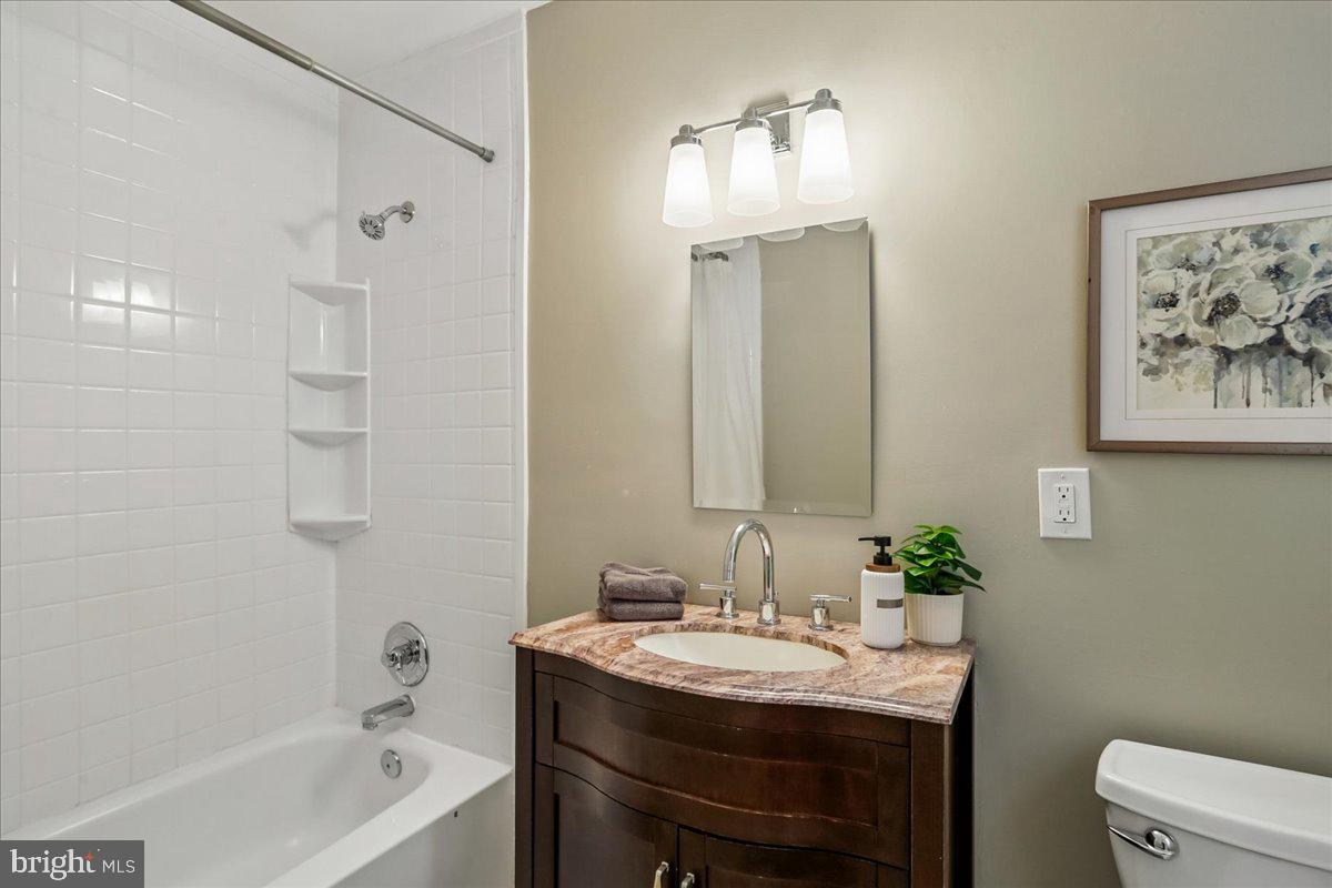 2129 Florida Avenue Northwest, Unit 407 Washington, DC 20008 - Photo 24 of 46 Elegant bathroom with modern touches.