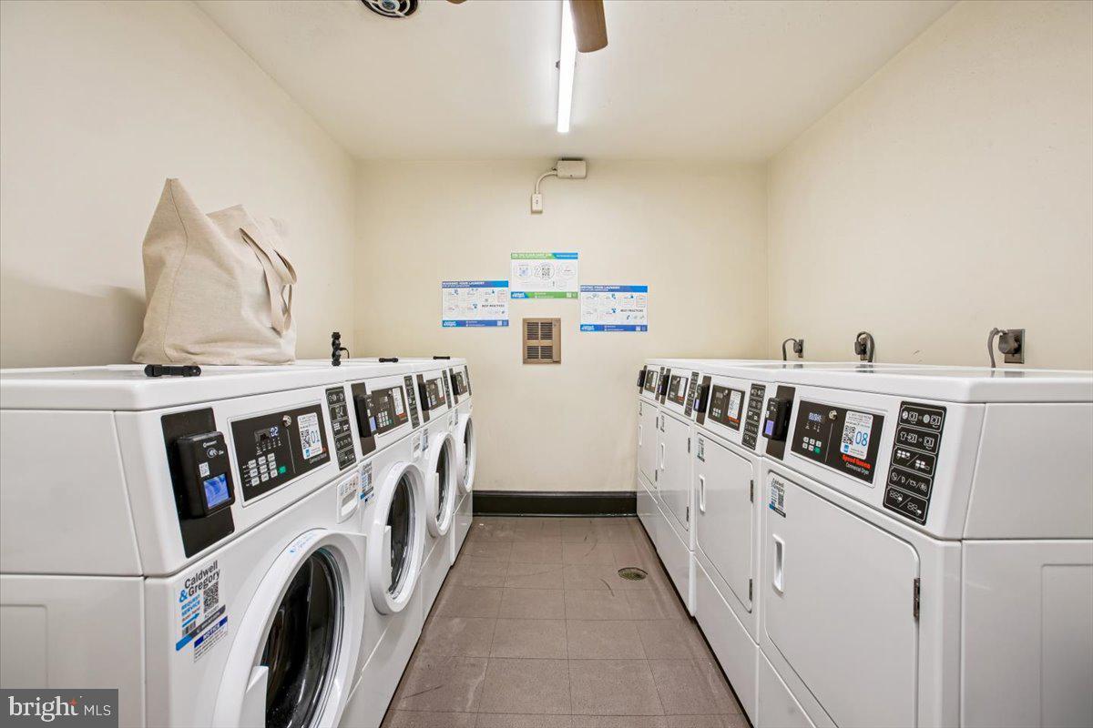 2129 Florida Avenue Northwest, Unit 407 Washington, DC 20008 - Photo 28 of 46 Bright and efficient laundry space.