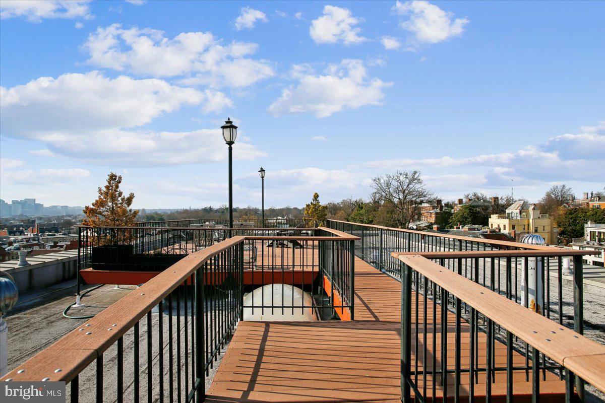 2129 Florida Avenue Northwest, Unit 407 Washington, DC 20008 - Photo 31 of 46 Scenic rooftop view with inviting walkways.