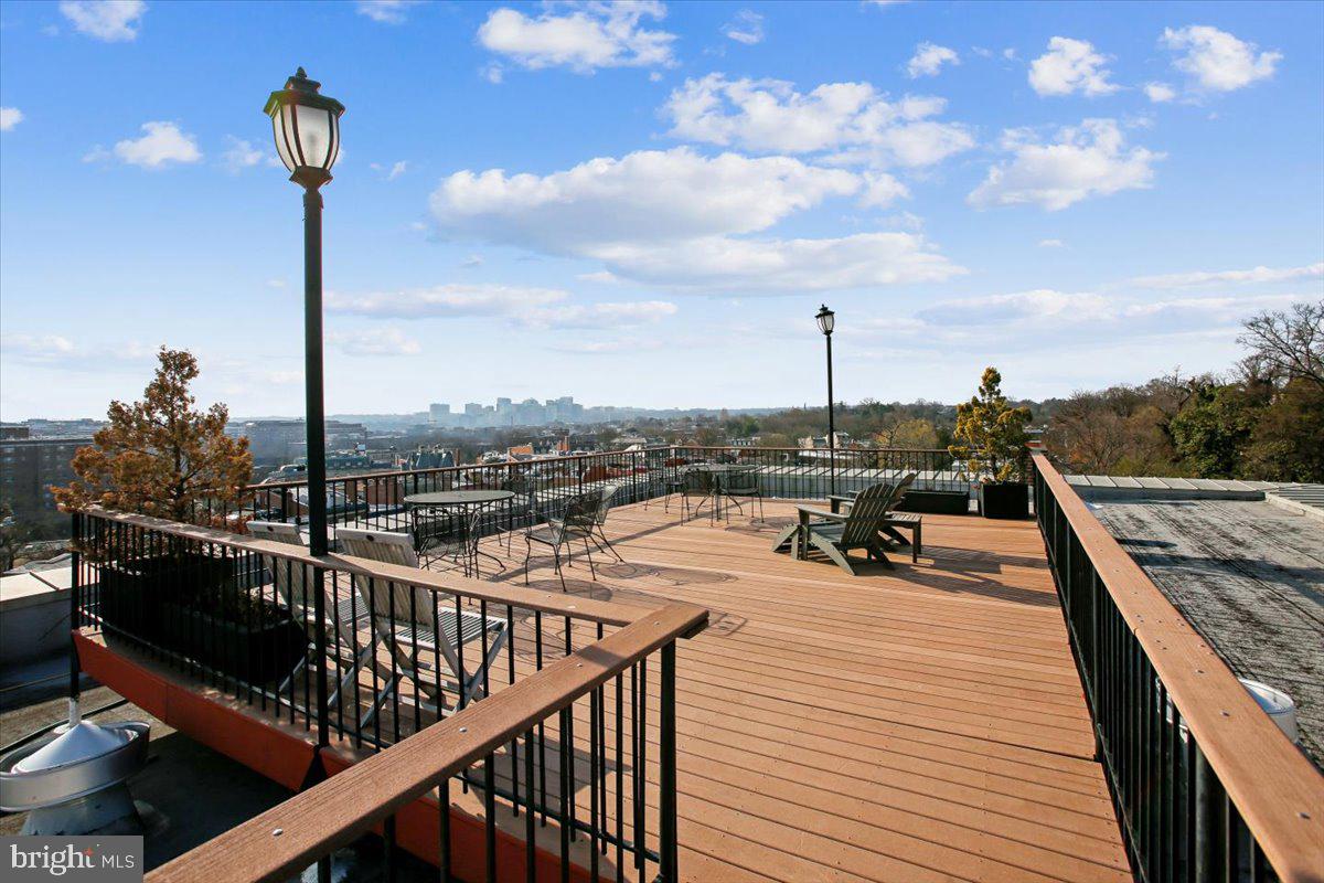 2129 Florida Avenue Northwest, Unit 407 Washington, DC 20008 - Photo 32 of 46 Scenic rooftop retreat with city views.