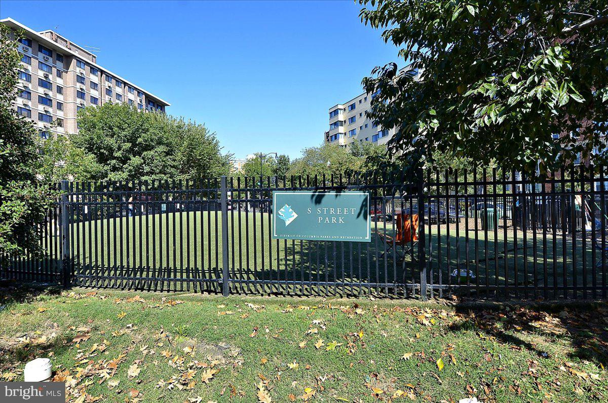 2129 Florida Avenue Northwest, Unit 407 Washington, DC 20008 - Photo 43 of 46 Inviting green space in the city.