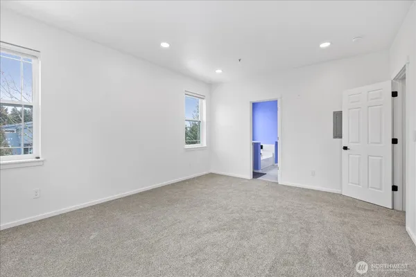 a view of empty room