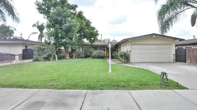front view of house with a yard
