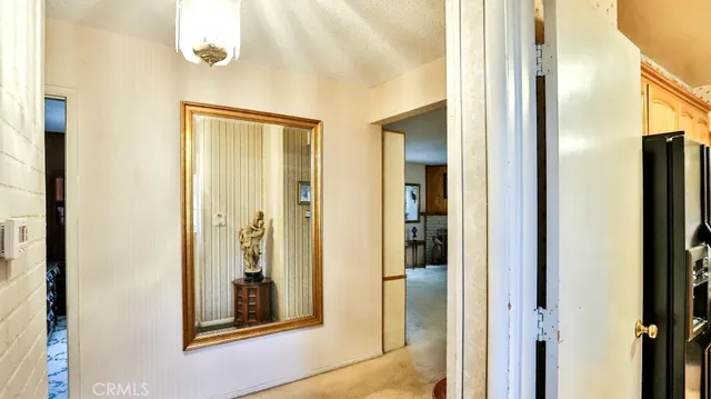 a view of front door